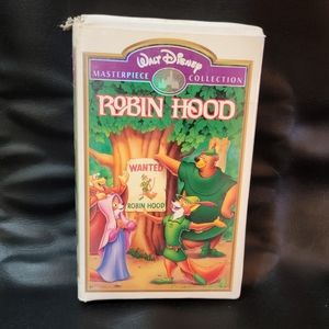 Disney Robin Hood vintage VHS
